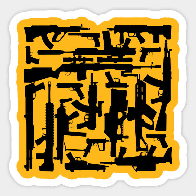 Black Special Service Square Sticker by CrypTee__